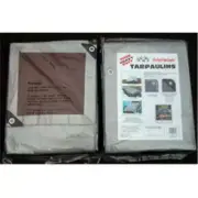 Foremost Tarp 16 X 20 Silver & Brown Super Heavy Duty Polyethylene Tarp 21620