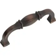 Jeffrey Alexander Audrey 4-1/4 In. Overall Length Oil Rubbed Bronze Cabinet Pull