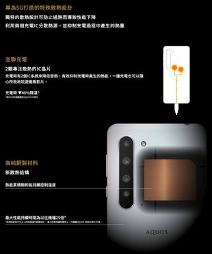 奇機通訊【12GB/256GB】SHARP AQUOS R5G 夏普全新台灣公司貨 6.5吋 三鏡頭 IP68防塵防水