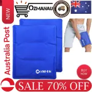 WORLD-BIO Large Gel Ice Pack Injuries Reusable 2 Packs Hot & Cold Therapy Pad AU
