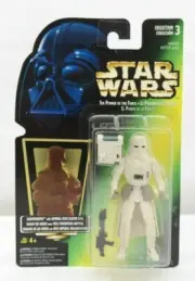 Snowtrooper TriLogo Star Wars Power of the Force Hasbro 1997 TY