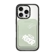 Snappy MagSafe Wallet Snappy™ BioVeg Wallet MagSafe Compatible "A-SOUP letter" by ARUTA SOUP