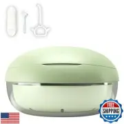Gaboolo Retainer Cleaner Case,No-Leak Mouth Guard Case with Retainer Removal