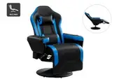 Ergolux Hotshot Recliner Gaming Chair (Black/Blue)