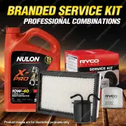 Oil Air Fuel Filter 5L XPR10W40 Oil Service Kit for Subaru Forester SF5 2L 97-02