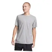 Men's Dri-Power Cotton Blend Short Sleeve Tees, Moisture 4X-Large Oxford