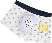 Amagogo Circumcision Underwear Foreskin Cut Briefs Breathable Lightweight Decrease Friction Convenient Protective Cover Briefs, XL