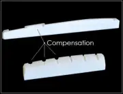 MusicianAtHeart COMPENSATED BONE NUT & SADDLE Set for Takamine Acoustic Guitar
