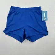 Soffe Junior Youth Girls Shorts Size XS Blue Cheer