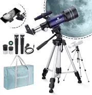 Telescope for Kids Beginners, 150X Magnification, 70Mm Aperture 300Mm Astronomic