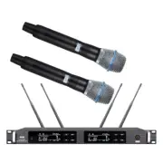 ULXD Receiver Beta87 Condenser Capsule 2 Handheld Wireless Microphone System