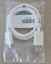 MOTOROLA Micro USB Data Charger Cable White for MOTO Android SKN6458A MicroUSB