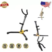 Lightweight Saxophone Stand with Locking Features - Perfect for Musicians