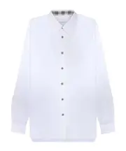 Logo pattern shirt XL White