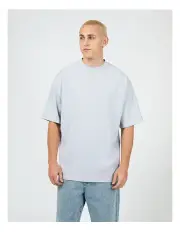 [Silent Theory] Heavyweight Tee in Grey Marl