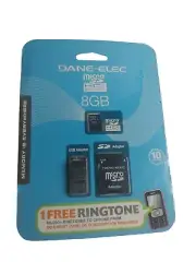 Dane-Elec 8GB microSD memory card lets you easily save and transfer your photo a