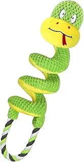 Dog Toys Squeaky - Interactive Puppy Toys - Chew Resistant Plush Pet Squeaky Rope for Teething Hygiene Training Exercise