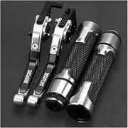 for Ya&maha YBR125 2014 2013 2012 2011 2010 2009 2008 2007 2006 2005 Motorcycle Brake Clutch Lever Handlebar Grips Handle Hand Grip Handle Brake Clutch Levers(08-ybr125 250 05-14)
