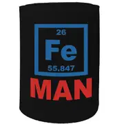 Alcohol Stubby Holder - Iron Man Fe Man Irony - Funny Novelty Birthday Gift Joke Beer Can Bottle