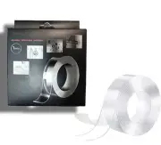 Nano Adhesive Mounting Tape 1.2"x120" | Heavy Duty Double Sided | Strong Sticky