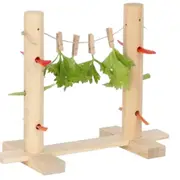 Veggie Patch Peg N Snack Line Small Animal Treat Holder
