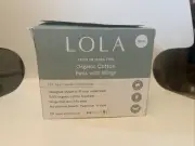 Lola Regular Ultra Thin Organic Cotton Pads With Wings