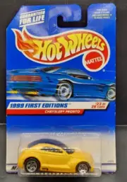 Hot Wheels 1998 #928 1999 First Editions Chrysler Pronto