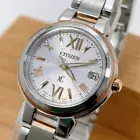 CITIZEN xC Eco-Drive ES9434-53W Solor Powered Radio Controlled Women's Watch NEW