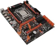 X99 Motherboard CPU Combo, LGA 2011-3 E5 2620 V3 CPU Motherboard Set Support 4 Channel DDR4 Memory, WiFi Module, Gigabit Network Card PC Motherboard for Desktop