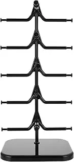 HEALSOPTHY Multi Glasses Display Shelf Sunglasses Holder Eyeglasses Stand for Shops Plastic Space Saving Design Rotating Rack for Organized Storage