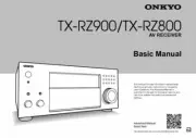 Onkyo TX-RZ800 Tuner Owners Manual FREE SHIPPING PDF OR PRINTED
