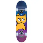 Meow Skateboard Complete Big Cat Galaxy 7.75"