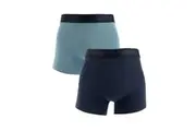 Ted Baker Mens Modal Boxer Shorts (Pack of 2) (Blue Navy) (S)