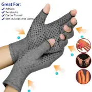 Arthritis Gloves Copper Compression Finger Pain Relief Hand Wrist Support Brace