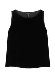 Eileen Fisher Velvet Tank - Black - XL (UK 22 / Xxl) XL (UK 22 / XXL)