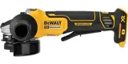 DEWALT 20V MAX* XR Angle Grinder With Brake, 5-Inch, Flathead Paddle Switch,