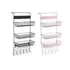 Over The Door Pantry Organizer Rack Storage Pantry Organization Hanging Basket