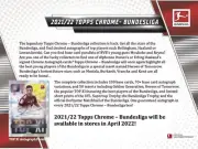 2021-22 Topps Chrome Bundesliga Soccer Hobby 12-Box Case