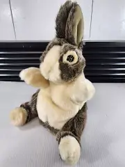 Folkmanis Baby Dutch Bunny Rabbit Plush Full Body Hand Puppet Toy 10 1/2" Soft