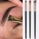 BLADE EYELINER BRUSH EYEBROW PORTABLE FLAT FINE EYE LINER BR