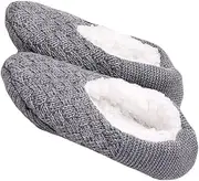 [Healeved] Adult Floor Socks Plush Fleece Moccasin Sneaker Cartoon Grips Gentle Slider Slipper Sock Fluffy Socks Winter Rat Slippers Men Patrol Monster for Acrylic Material Light