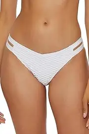 [BECCA] Women's Castaway Bikini Bottom, Cheeky Coverage, Swimwear Separates