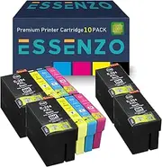 10 Pack 254XL & 252XL (4BK,2C,2M,2Y) ESSENZO Compatible Ink for Epson Workforce WF-3620 WF-3640 WF-7610 WF-7620 WF-7710 WF-7720 WF-7725 -Syd Stock