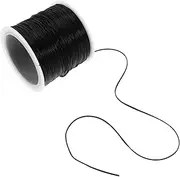OATIPHO 1 Roll Stretchy Hair Extension Cord Durable Elastic String for Beading DIY Crafts Tightness for Seamless Hair Weaving Styling Wear Resistant