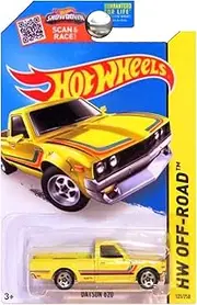 [Hot Wheels] 2015 HW Off-Road Datsun 620 125/250 Yellow