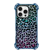 iPhone 16 Pro Bounce Case MagSafe Compatible Wild Colorful Leopard Transparent