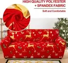 Christmas Sofa Covers 1 2 3 4 Seater Stretch Lounge Slipcover Protector Couch