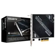 Gigabyte CARD THUNDERBOLTS 5 1.0 add-in card, Intel JHL9580 Thunderbolt 5 controller , Dual Thunderbolt 5 Ports, up to 80 Gb/s bi-directional