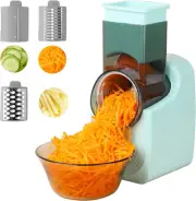 Electric Vegetable Slicer, Salad Shooter, 3-in-1 Electronic Fruit Shredder, for
