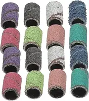 Nail Art Drill Bit Sand Ring Sanding Bands for Nail Drill Fine Grit Sanding Bands Set 100pcs Box